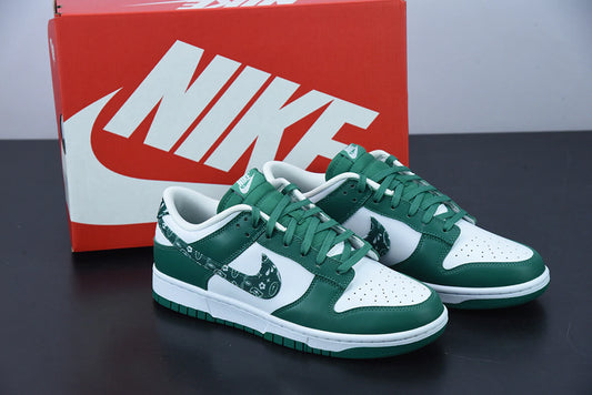 Nk Dunk Low “Green Paisley”