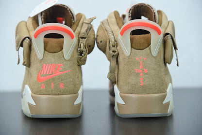 Travis Scott Air Jordan 6 " British Khaki "