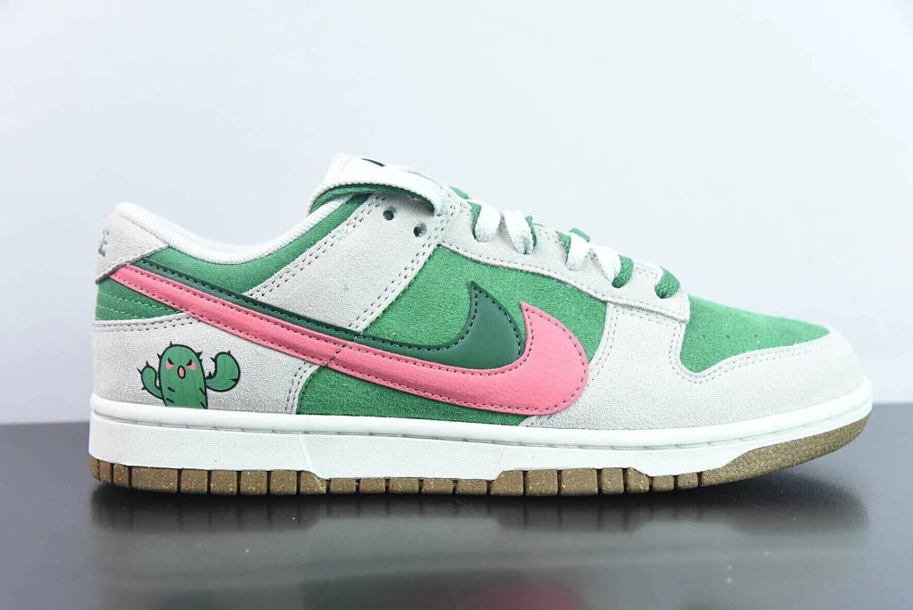 NK SB Dunk Low x "Green Cactus"