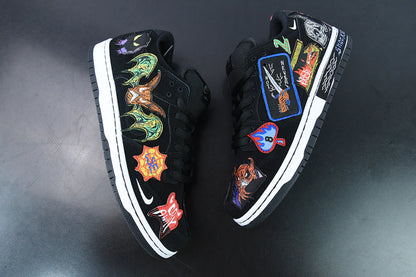 Neckface x Nk SB Dunk Low "Halloween"