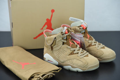 Travis Scott Air Jordan 6 " British Khaki "