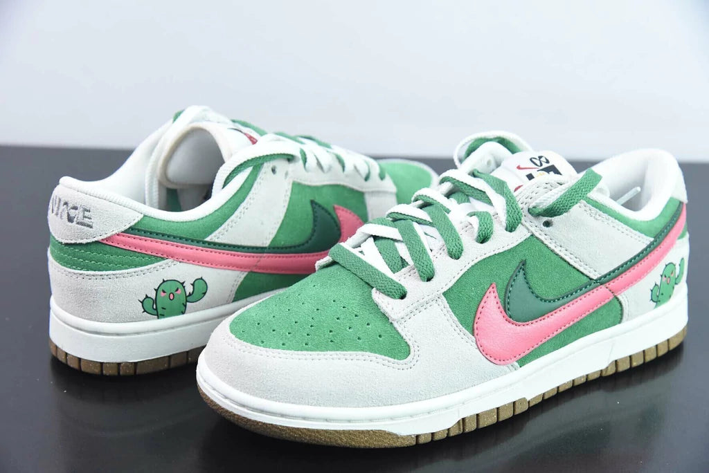 NK SB Dunk Low x "Green Cactus"