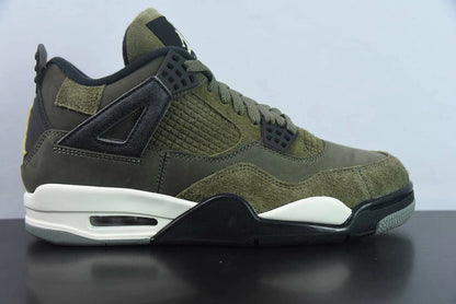 AJ 4 " Olive Canvas"